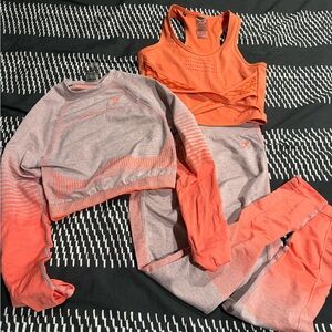 Gymshark 3 piece Set